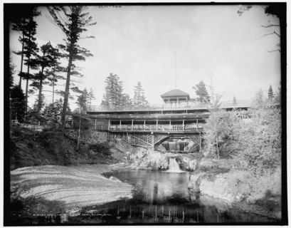 Pavilion in Lester Park, Duluth, Minn., c1902. Creator: William H. Jackson.