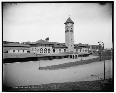 Mount Royal Station, Baltimore, c1902. Creator: William H. Jackson.