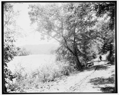 By the French Broad at Jack's Run, N.C., (1902?). Creator: William H. Jackson.