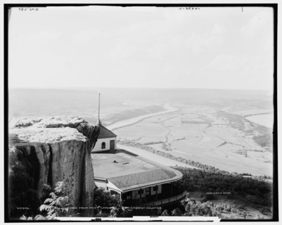 Chattanooga and the Tennessee River from Lookout Mountain, c1902. Creator: William H. Jackson.