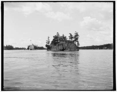Devil's Oven, Thousand Islands, c1902. Creator: William H. Jackson.