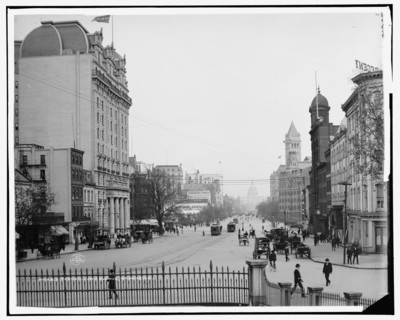 Pennsylvania Avenue, Washington, c1902. Creator: William H. Jackson.