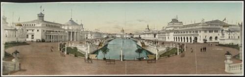 Trans-Mississippi Exposition, Grand Court, Mississippi i.e. Omaha, Neb., c1898. Creator: William H. Jackson.