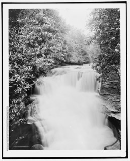 Falls of the narrows, Sapphire, N.C., c1902. Creator: William H. Jackson.