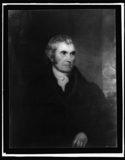 Chief Justice John Marshall, half-length portrait, c.between 1900 and 1912. Creator: Robert Matthew Sully.