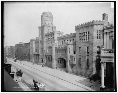 Cadet Armory, New York, c1904. Creator: Unknown.