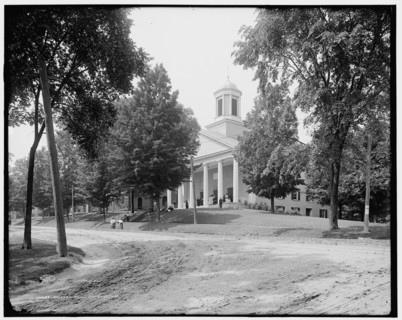 College Hall, Amherst, Mass., c1908. Creator: Unknown.