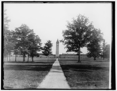 General quarters, Fort Sheridan, Ill., c1898. Creator: Unknown.