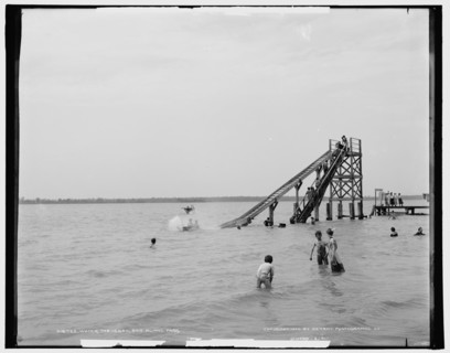 Bathing place, Bois Blanc Island, Ontario, c1903. Creator: Unknown.