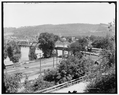 General view, Owego, New York, between 1890 and 1901. Creator: Unknown.