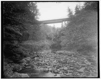 Boulevard bridge, Scranton, Pa., c1900. Creator: Unknown.
