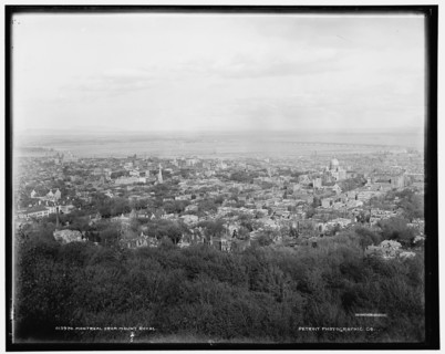 Montreal from Mount Royal, c1900. Creator: Unknown.