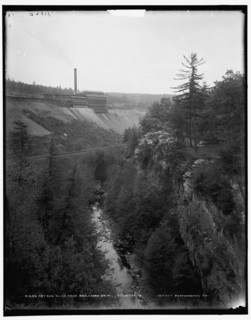 Nay Aug Glen from boulevard bridge, Scranton, Pa., between 1890 and 1901. Creator: Unknown.