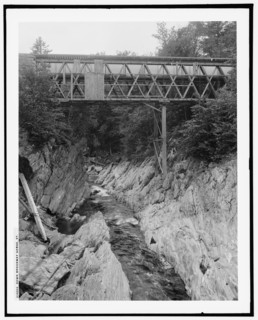 Down Brookway i.e. Brockway gorge, Vt., between 1900 and 1906. Creator: Unknown.