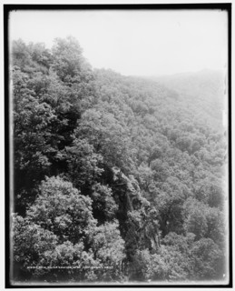 New River canyon, W. Va. from Hawk's Nest, c1913. Creator: Unknown.