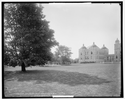 Parliament buildings, Victoria, B.C., c1903. Creator: Unknown.