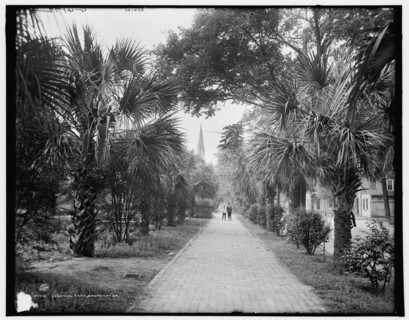 Colonial Park, Savannah, Ga., c1907. Creator: Unknown.