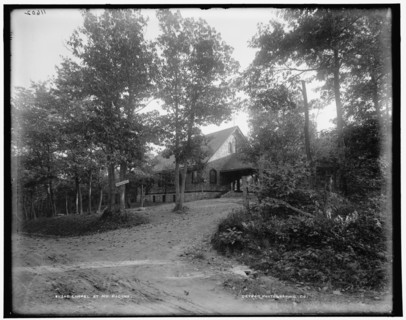 Chapel at Mt. Pocono, between 1890 and 1901. Creator: Unknown.