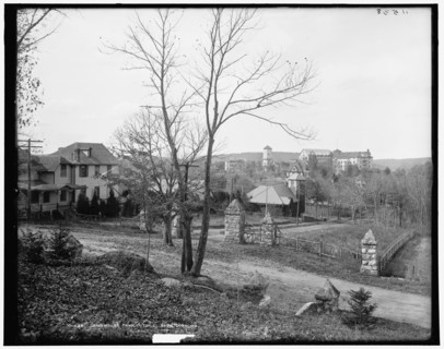 Club house from village, Hopatcong, N.J., between 1890 and 1901. Creator: Unknown.