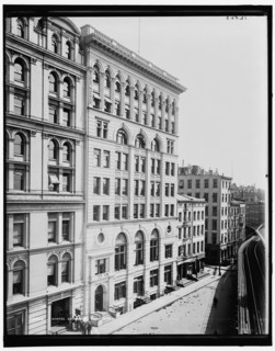 Coffee Exchange, New York, between 1890 and 1901. Creator: Unknown.