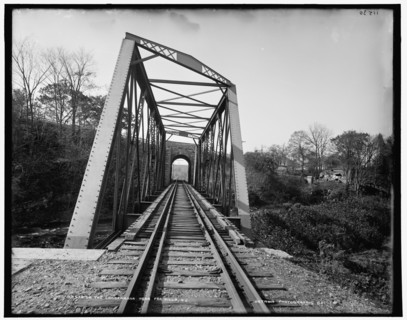 On the Lackawanna near Far Hills, N.J., between 1890 and 1901. Creator: Unknown.