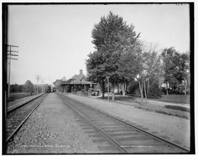 Short Hills Station, D.L. & W. Ry., between 1890 and 1901. Creator: Unknown.