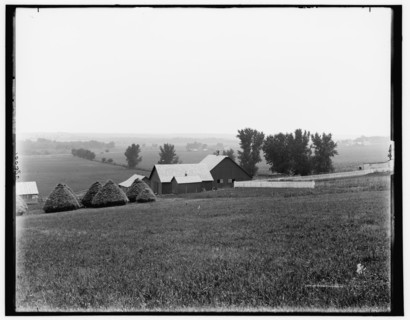 Farm scene near Arion, Boyer Valley, Iowa, c1898. Creator: Unknown.