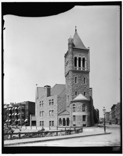 First Church of Christ Scientist, Boston, between 1890 and 1901. Creator: Unknown.