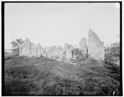 Ruins of Fort Ticonderoga, N.Y., c1902. Creator: Unknown.