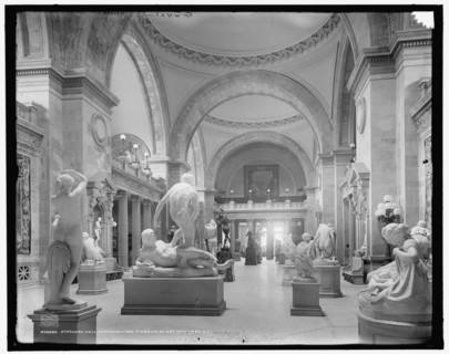 Statuary Hall, Metropolitan Museum of Art, New York, N.Y., c1907. Creator: Unknown.