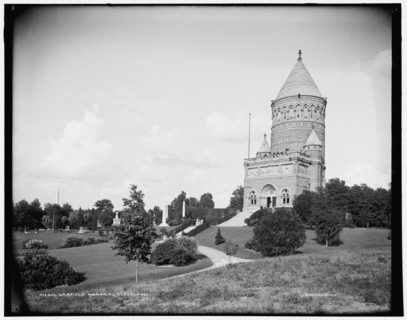 Garfield Memorial, Lake View Cemetery, Cleveland, between 1900 and 1906. Creator: Unknown.