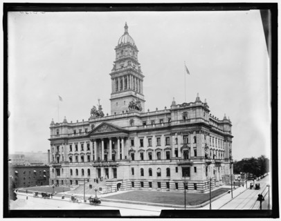 Wayne County Courthouse Wayne County Building, Detroit, Mich., (1905?). Creator: Unknown.