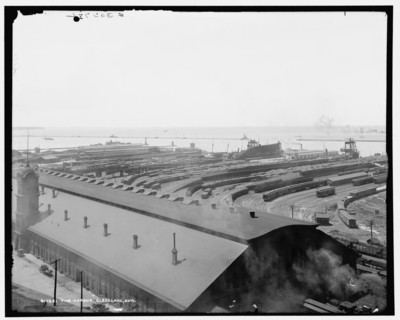 The Harbor, Cleveland, Ohio, between 1901 and 1906. Creator: Unknown.