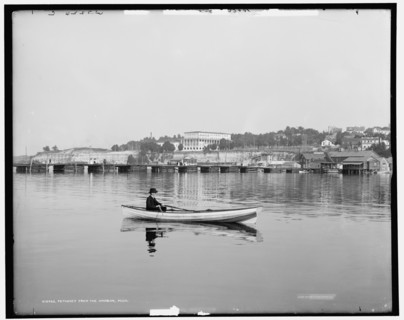 Petoskey from the harbor, Mich., c1906. Creator: Unknown.