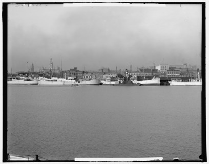 The Water front, Mobile, Alabama, c1906. Creator: Unknown.