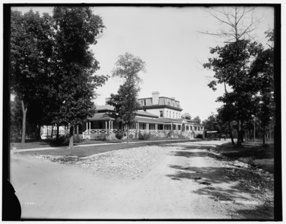 Fort Sheridan, the hospital, between 1880 and 1899. Creator: Unknown.