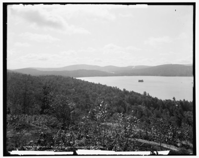 The Fourth Lake, Fulton Chain, Adirondack Mountains, c1904. Creator: Unknown.