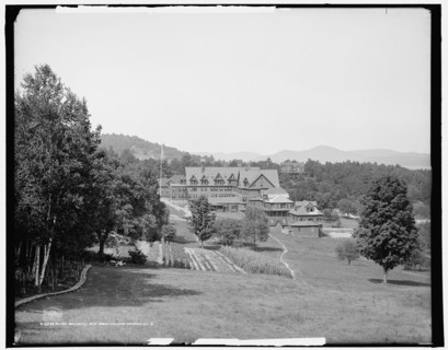 Silver Bay Hotel and grounds, Lake George, N.Y., c1906. Creator: Unknown.