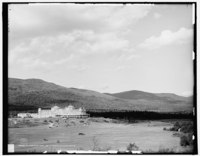 Mt. Mount Washington Hotel and Mt. Washington, White Mts., N.H., c1906. Creator: Unknown.