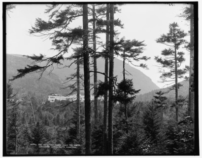 The Crawford House from the north, Crawford Notch, White Mountains, c1900. Creator: Unknown.