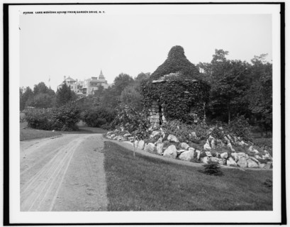 Lake Mohonk House from Garden Drive, N.Y., (1902?). Creator: Unknown.