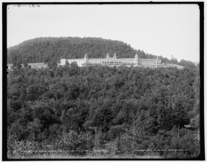 New Grand Hotel from Belle Ayr, Catskill Mountains, N.Y., c1902. Creator: Unknown.