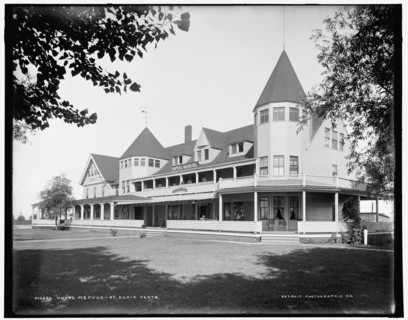 Hotel Mervue, St. Clair Flats, between 1890 and 1901. Creator: Unknown.