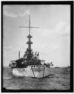 U.S.S. Indiana, c1898. Creator: Unknown.