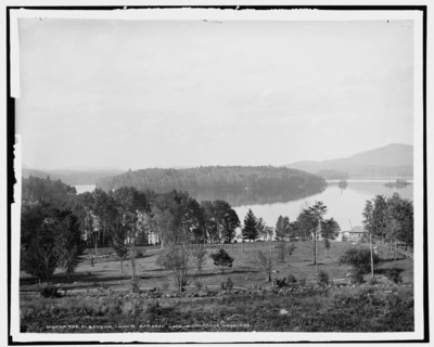 The Algonquin, Lower Saranac Lake, Adirondack Mountains, c1904. Creator: Unknown.