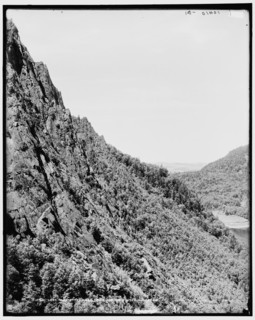 Lake Glorietta [sic], West from Old King, Dixville Notch, between 1890 and 1901. Creator: Unknown.