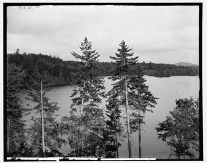 Upper St. Regis Lake, Adirondack Mountains, c.between 1900 and 1906. Creator: Unknown.