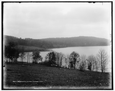 Lake Hopatcong, N.J., from Pleasant Point, c1900. Creator: Unknown.