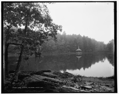 Lake Lenape, Delaware Water Gap, between 1890 and 1901. Creator: Unknown.