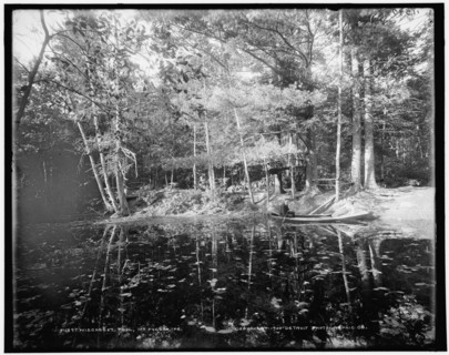 Wiscasset Pool, Mt. Pocono, Pa., c1900. Creator: Unknown.